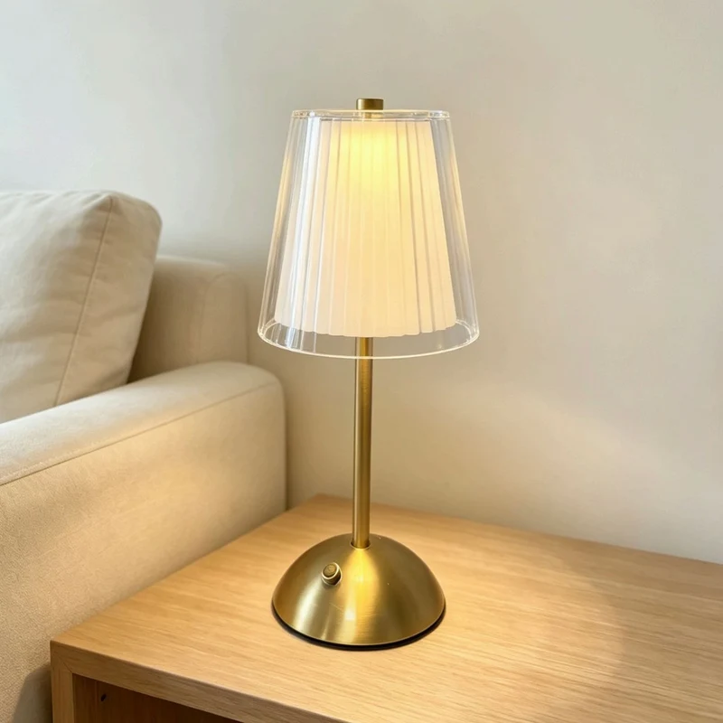 Dekorative Tischlampe