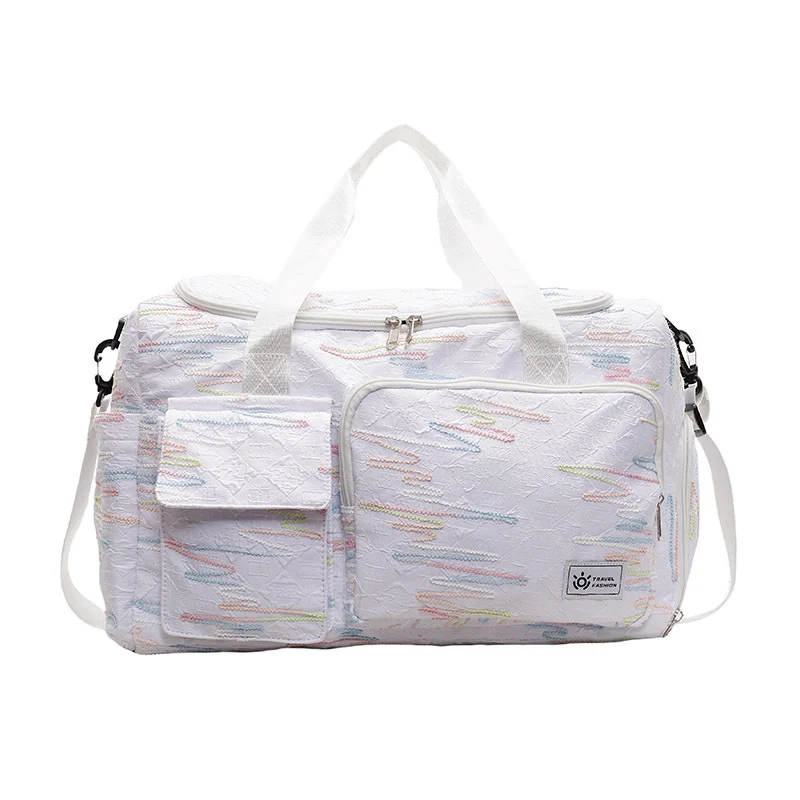 Bestickte Wochenend-Duffle Karnz