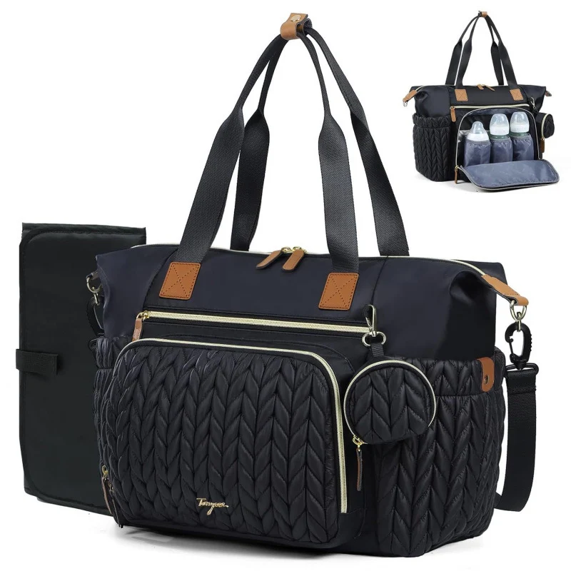Multifunktionale gesteppten Wickeltasche Karnz