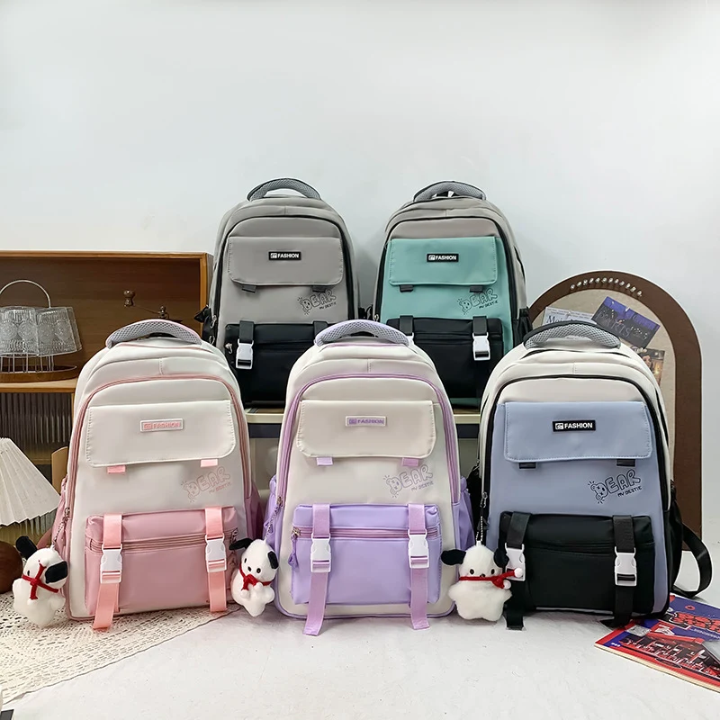 Trendy Grafik Schulrucksack Karnz