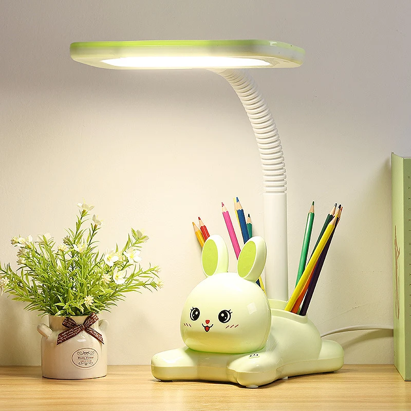 Süße Bunny Schreibtischlampe