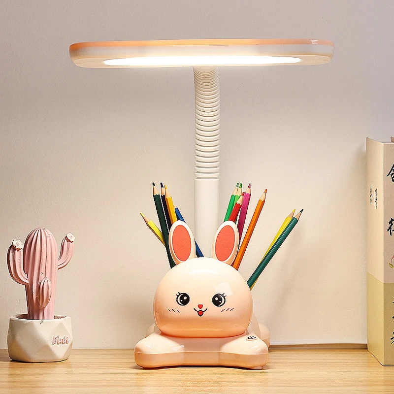 Süße Bunny Schreibtischlampe