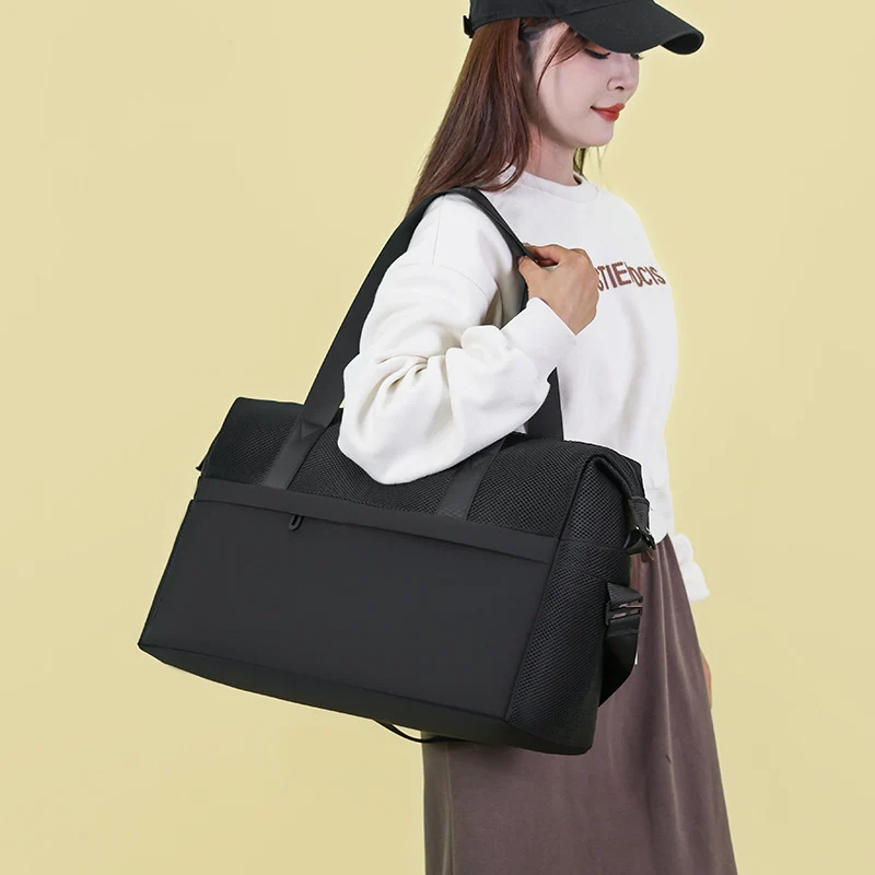 Vielseitige Mesh Gym Duffle Tasche Karnz