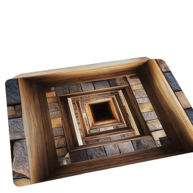 Künstlerische 3D Optical Illusion Fußmatte Karnz