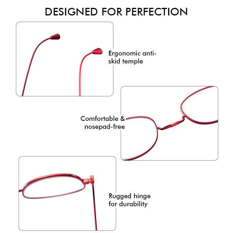Karnz | Ultraleichte Legierungslesebrille