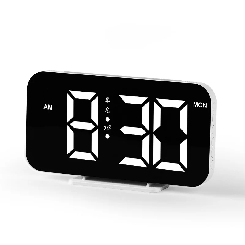 Digitaler Funkwecker mit großen LED-Ziffern Karnz