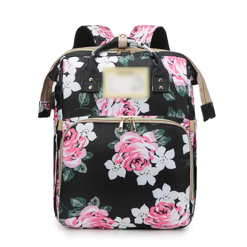 Blumenmuster Multi-Funktions-Rucksack Karnz