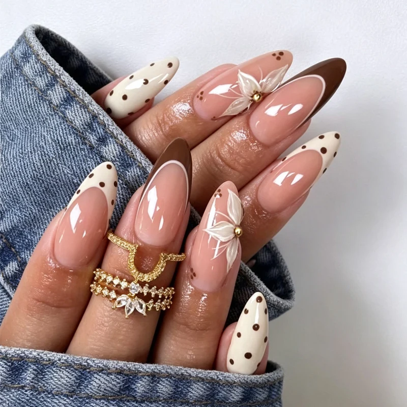 Künstlerisches Stiletto-Nagelkunst-Set Karnz