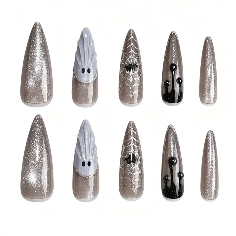 Künstlerisches Stiletto-Nagelkunst-Set Karnz