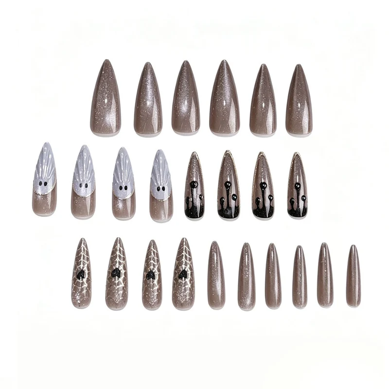 Künstlerisches Stiletto-Nagelkunst-Set Karnz