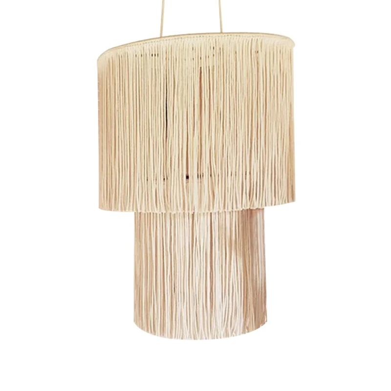 Moderne Makramee Pendelleuchte