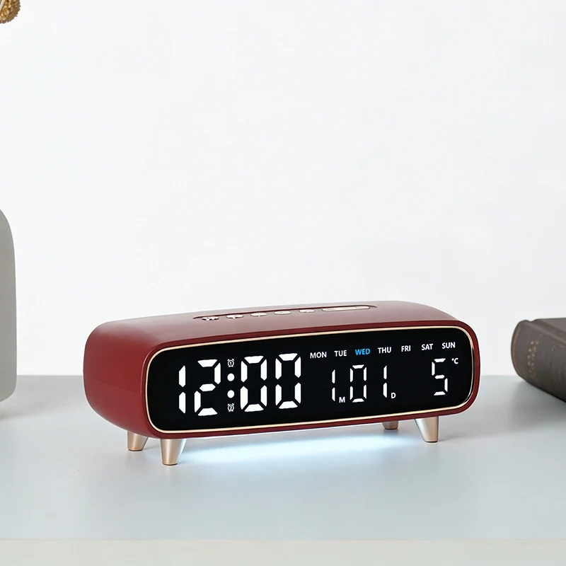 Digitaler Funkwecker mit Temperatur- und Datumsanzeige Karnz