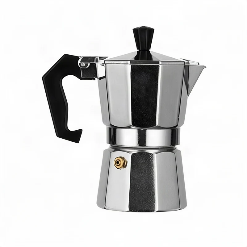 Espressokocher aus Edelstahl