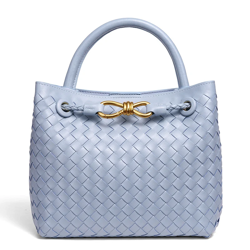 Woven Leather Tote Bag Karnz