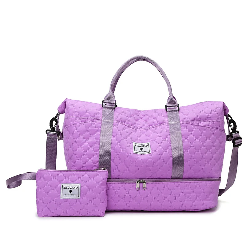 Stilvolle gesteppt Reis-Duffle Karnz