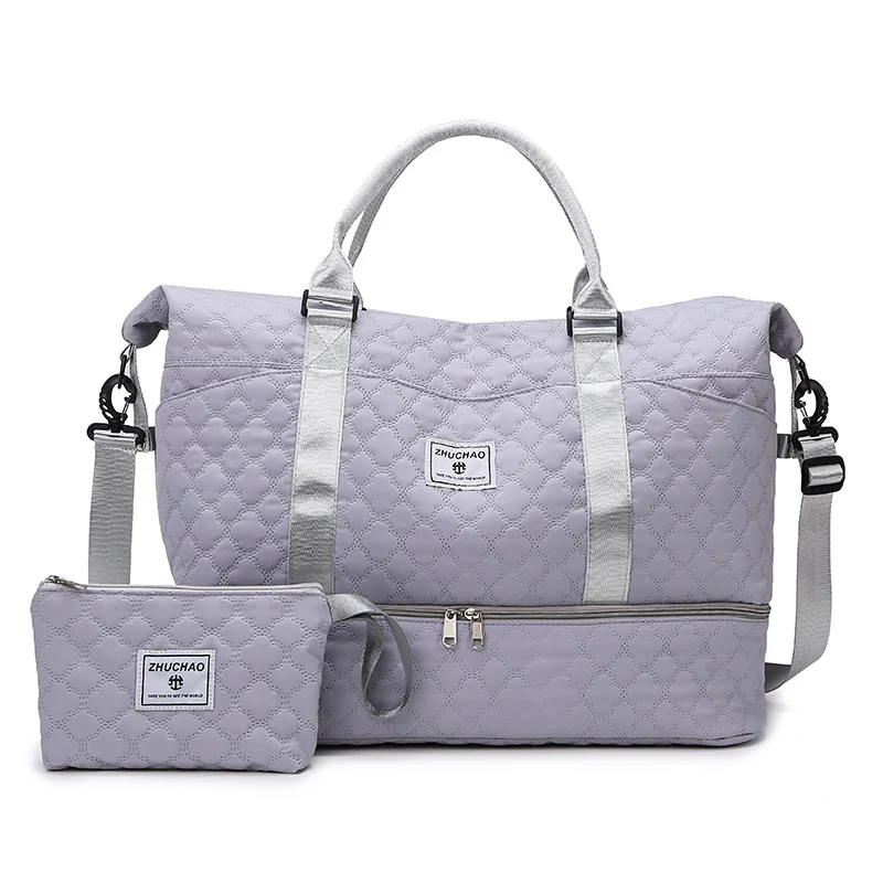 Stilvolle gesteppt Reis-Duffle Karnz