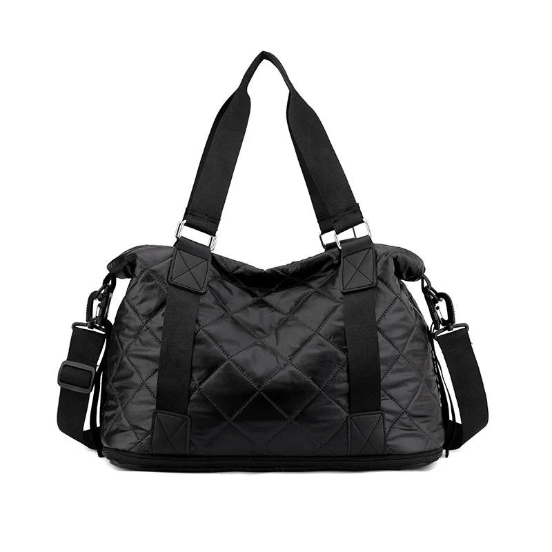 Stilvolle gesteppt Sport-Duffel-Tasche Karnz