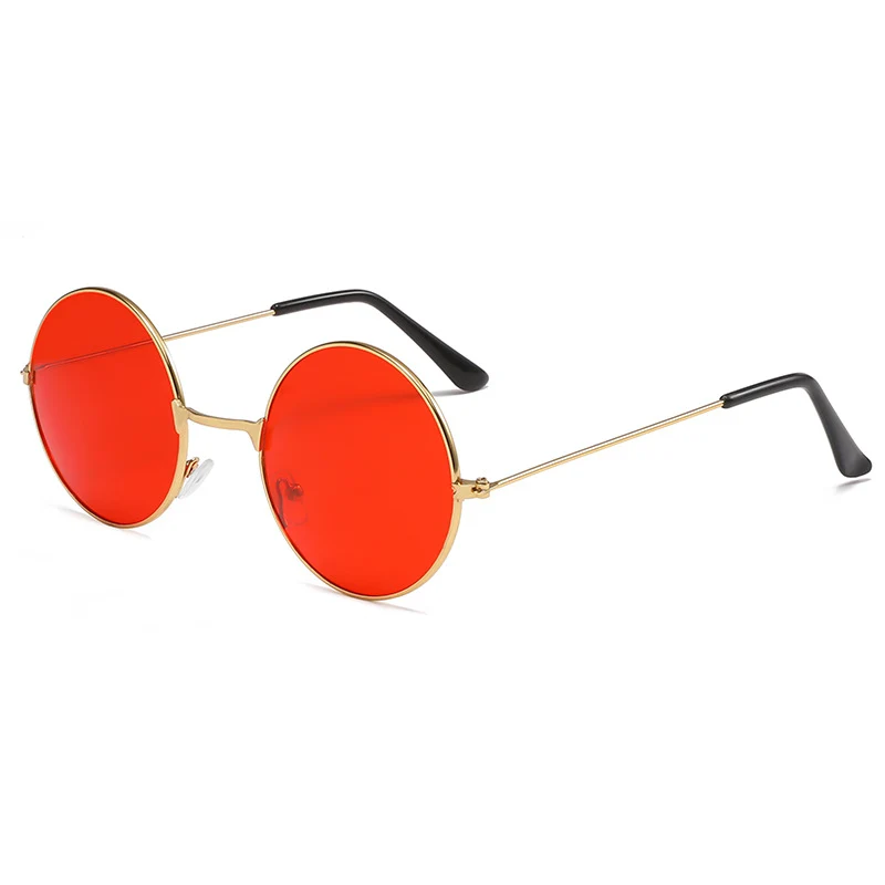 Retro Runde Glas Sonnenbrille Karnz