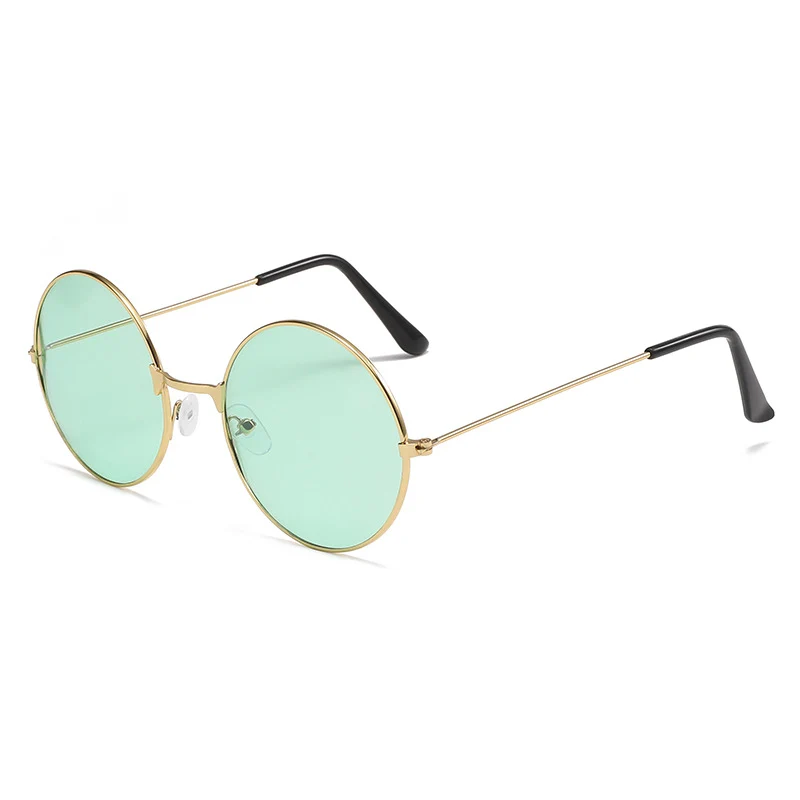 Retro Runde Glas Sonnenbrille Karnz