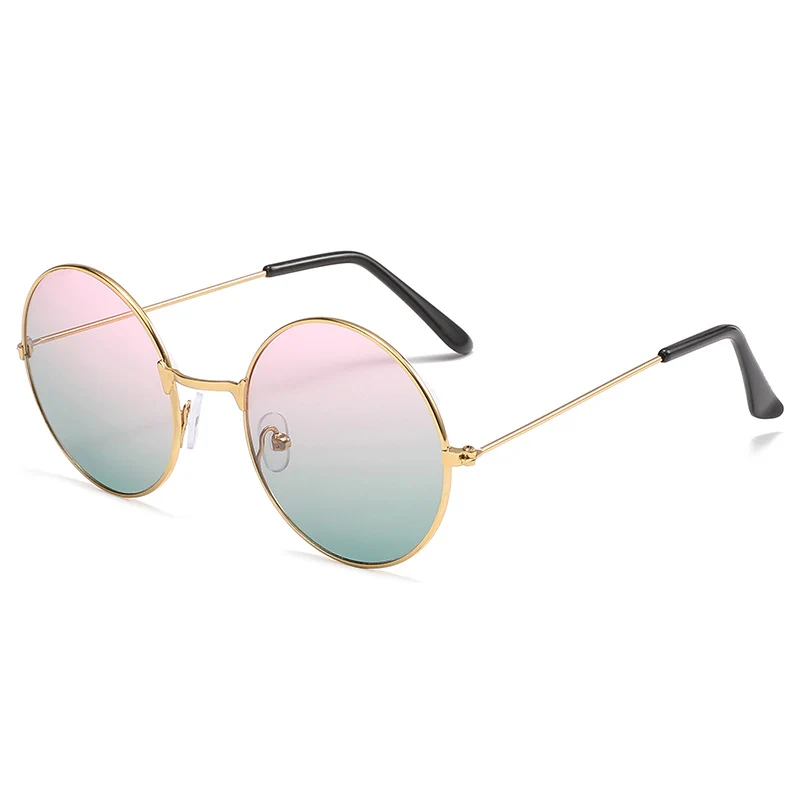 Retro Runde Glas Sonnenbrille Karnz