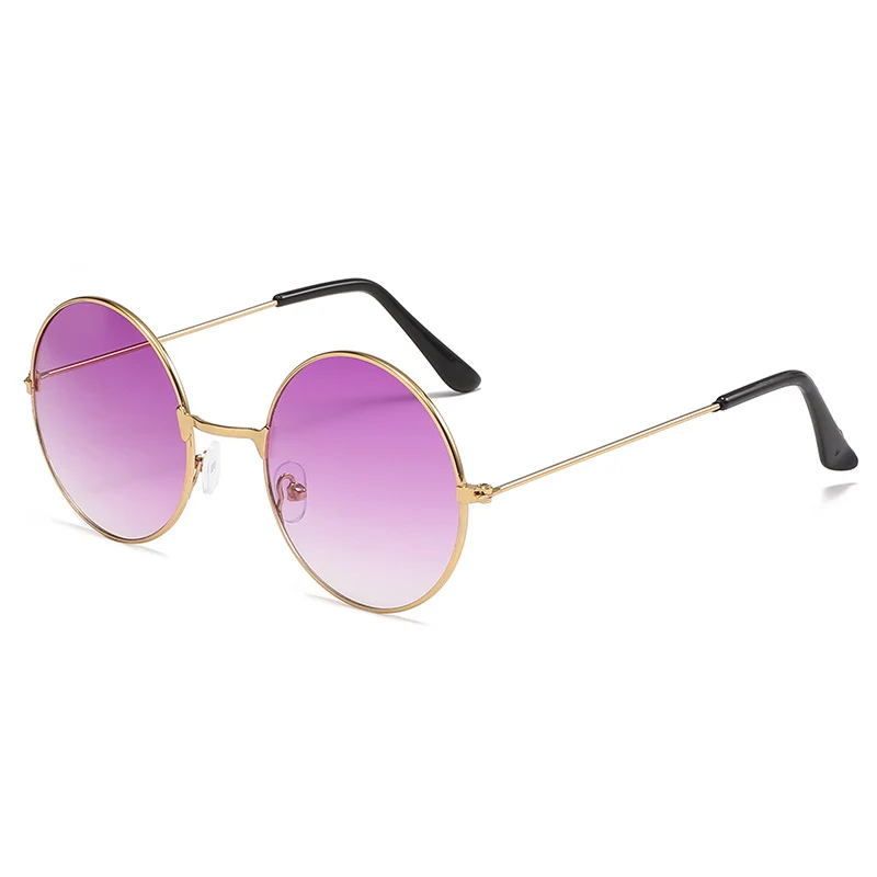 Retro Runde Glas Sonnenbrille Karnz