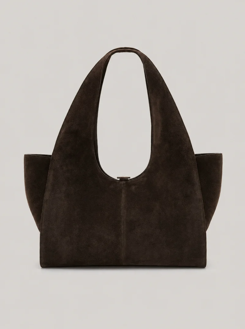 Schlanker strukturierter Tote-Handtasche