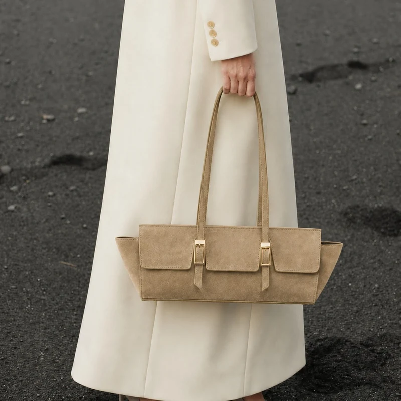 Elegante Strukturierte Handtasche