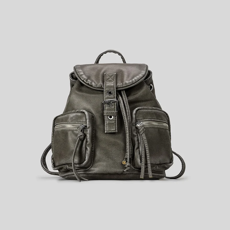 Multifunktions-Leder-Rucksack