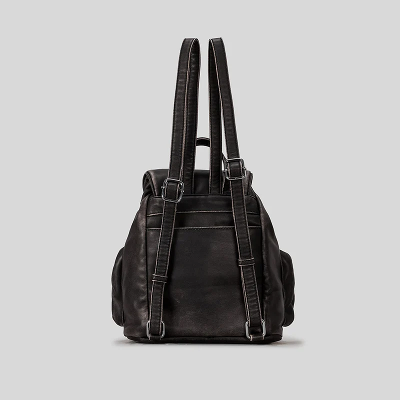 Multifunktions-Leder-Rucksack