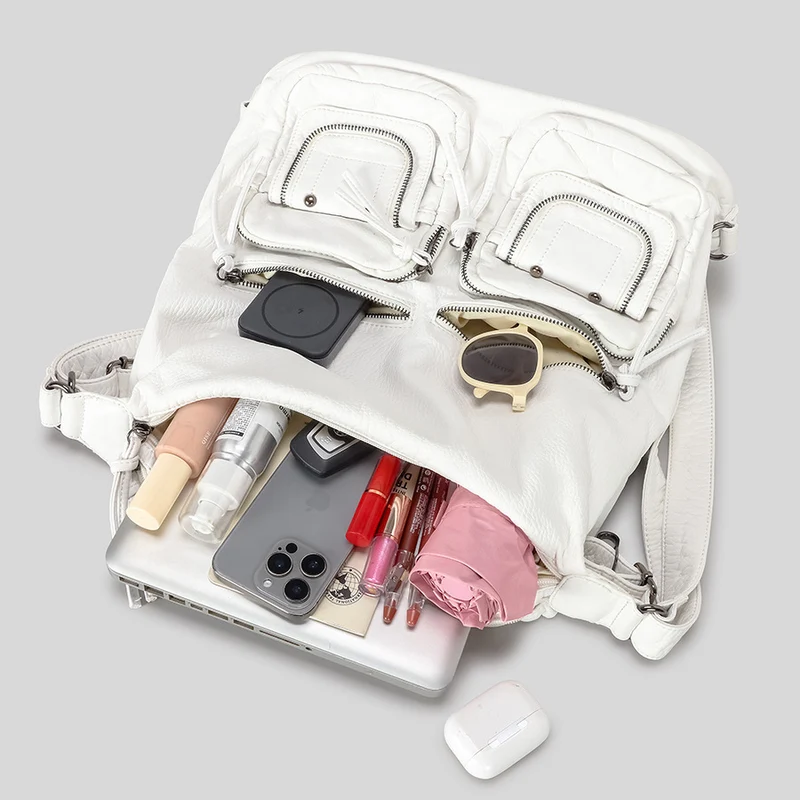 Multi-Pocket-Fashion-Handtasche