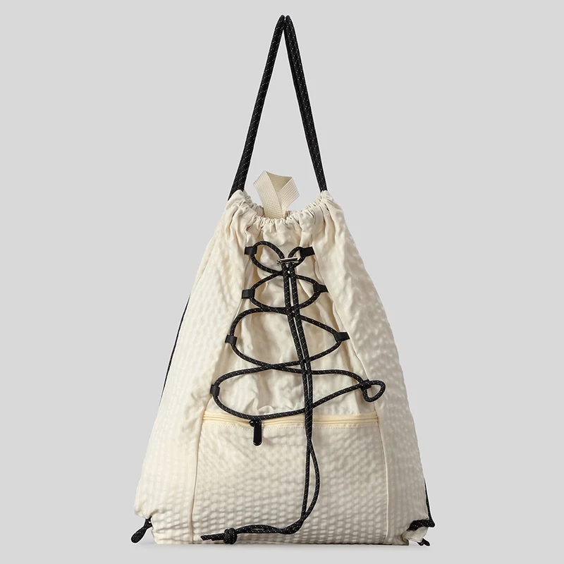 Moderner Kordelzug-Rucksack