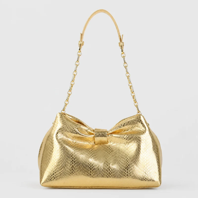 Dekorative Metallische Handtasche