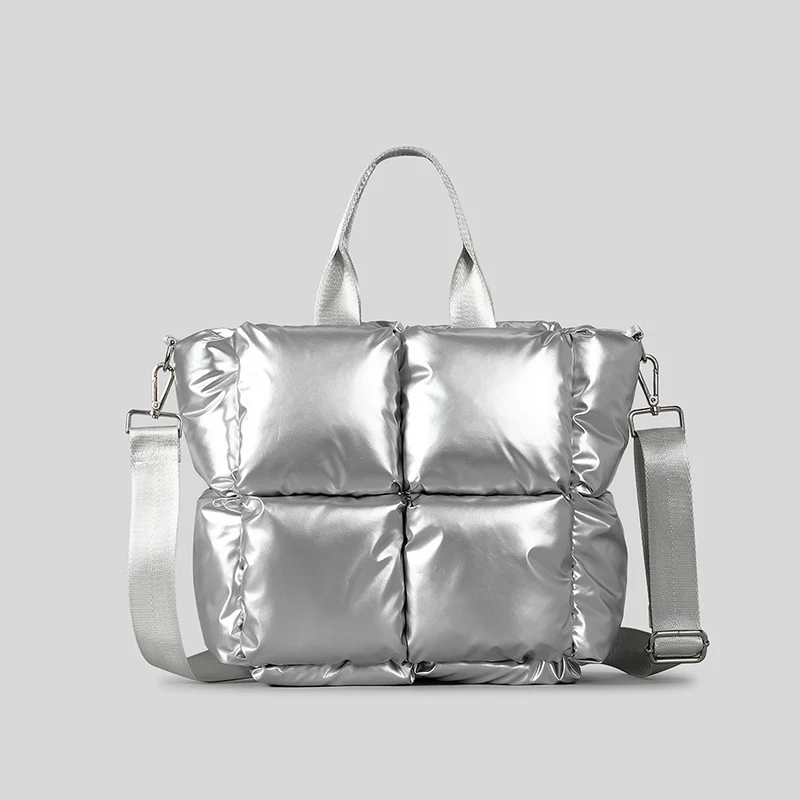 Gepolsterte Puffer-Handtasche
