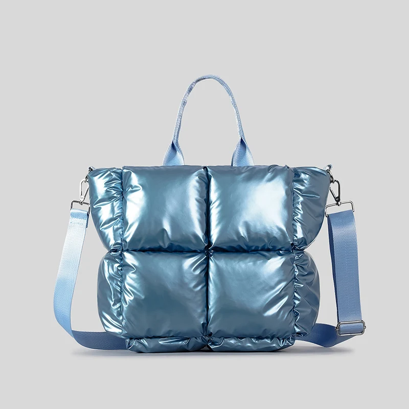 Gepolsterte Puffer-Handtasche