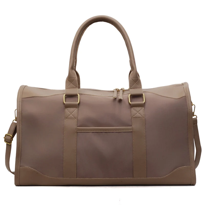 Klassische Leder Reise Duffle Karnz