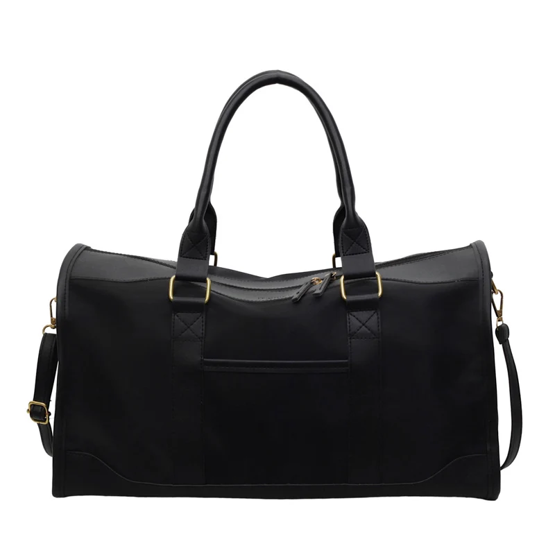 Klassische Leder Reise Duffle Karnz
