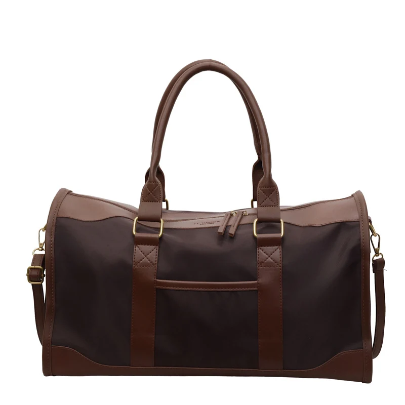Klassische Leder Reise Duffle Karnz