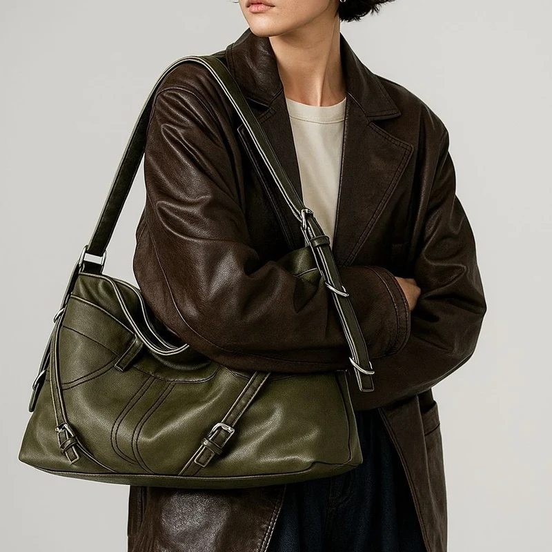 Luxuriöse schlaffe Hobo-Handtasche