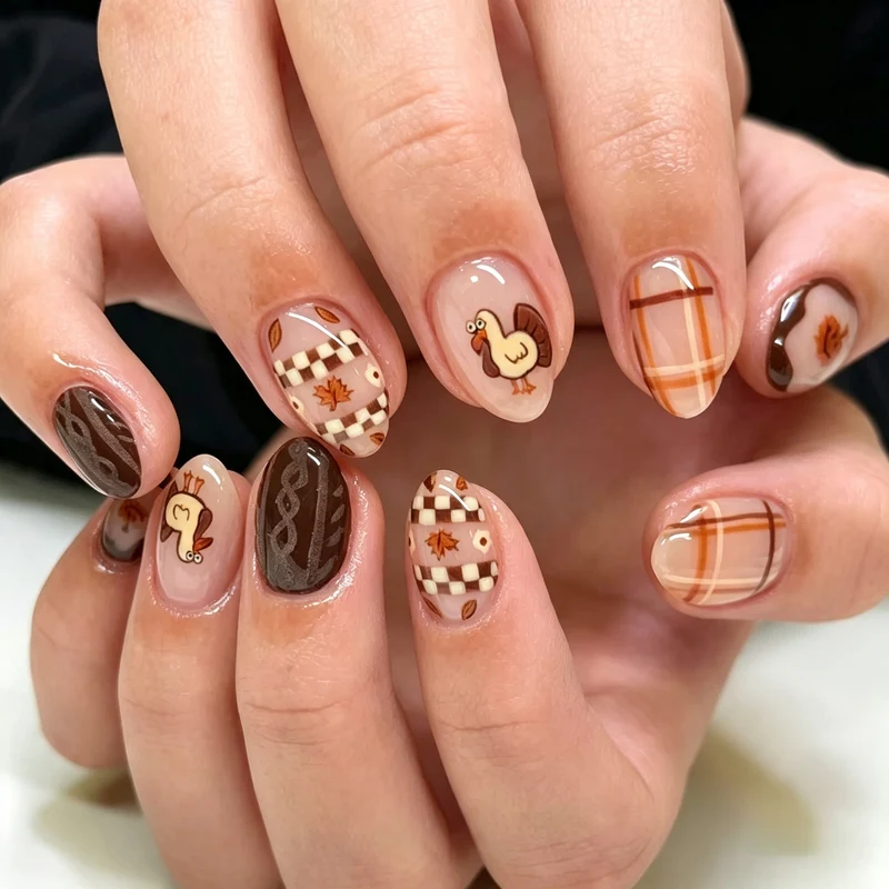 Dekorative Nagelkunst Karnz