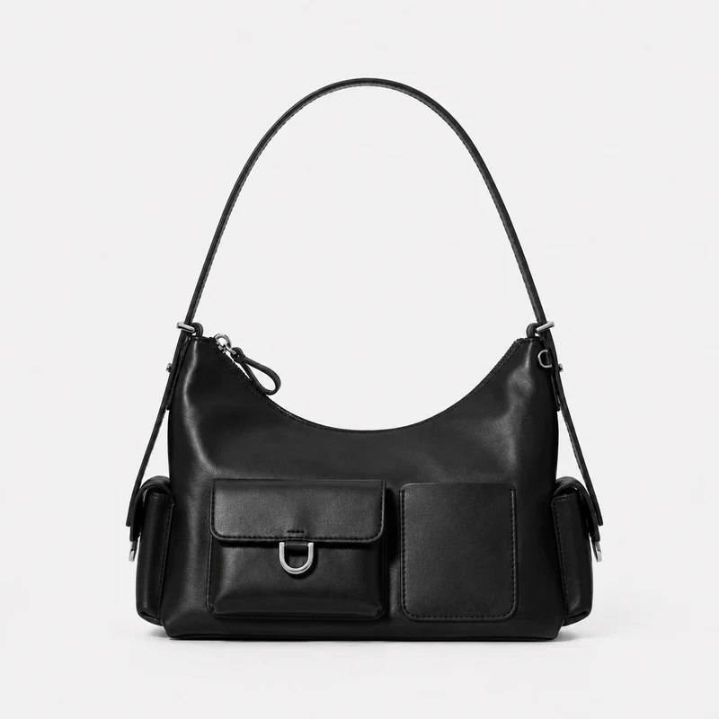 Strukturierte Handtasche