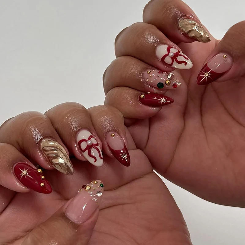 Festliches, Feiertags-Themen Druck-Nagelkunst-Set Karnz 1790636398
