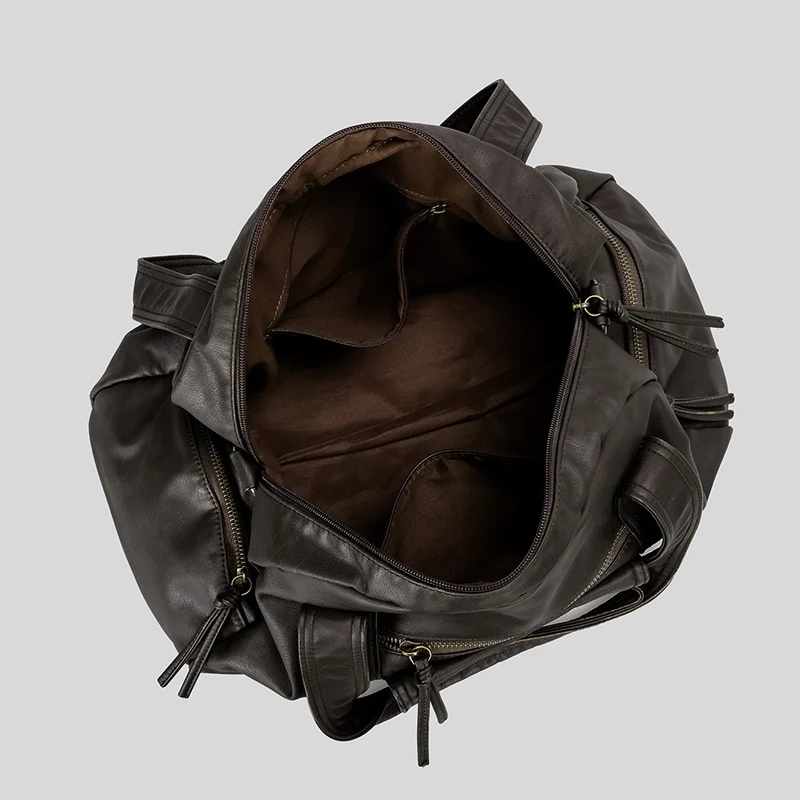 Geräumige Mehrfach-Taschen-Handtasche