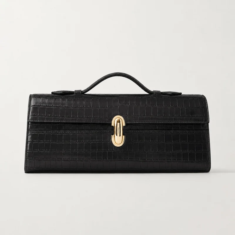 Elegante Wildleder Handtasche