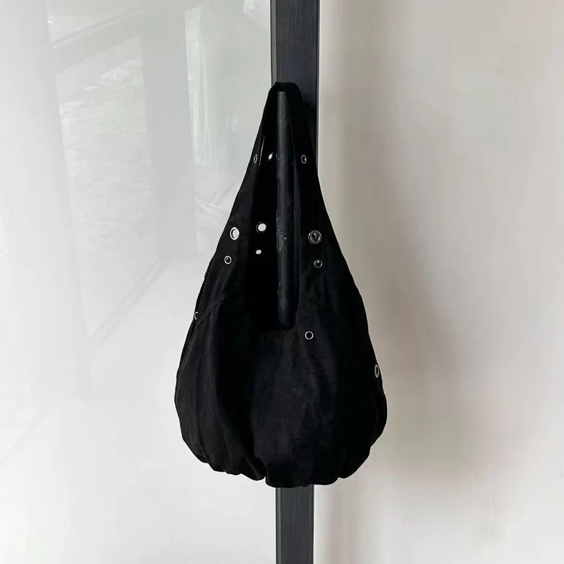 Lässige Canvas-Schultertasche
