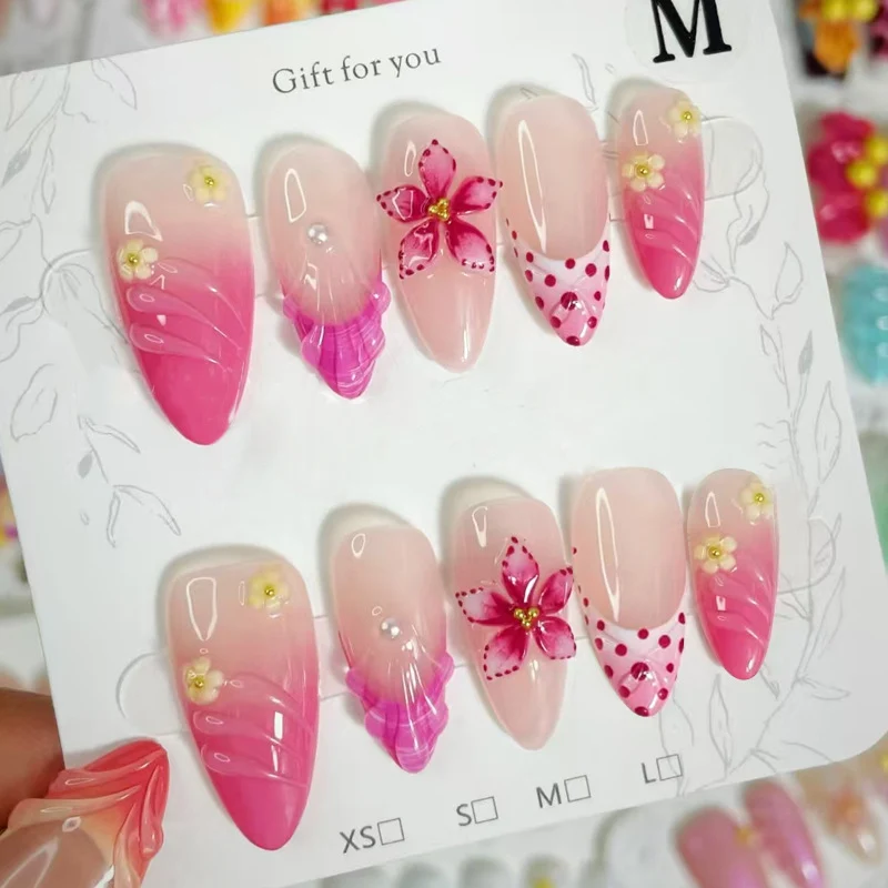 Dekoratives Floral Press-On Nail Art Set Karnz 1790636398