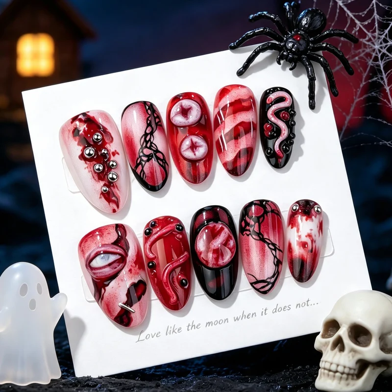 Künstlerische Nagelkunst Karnz
