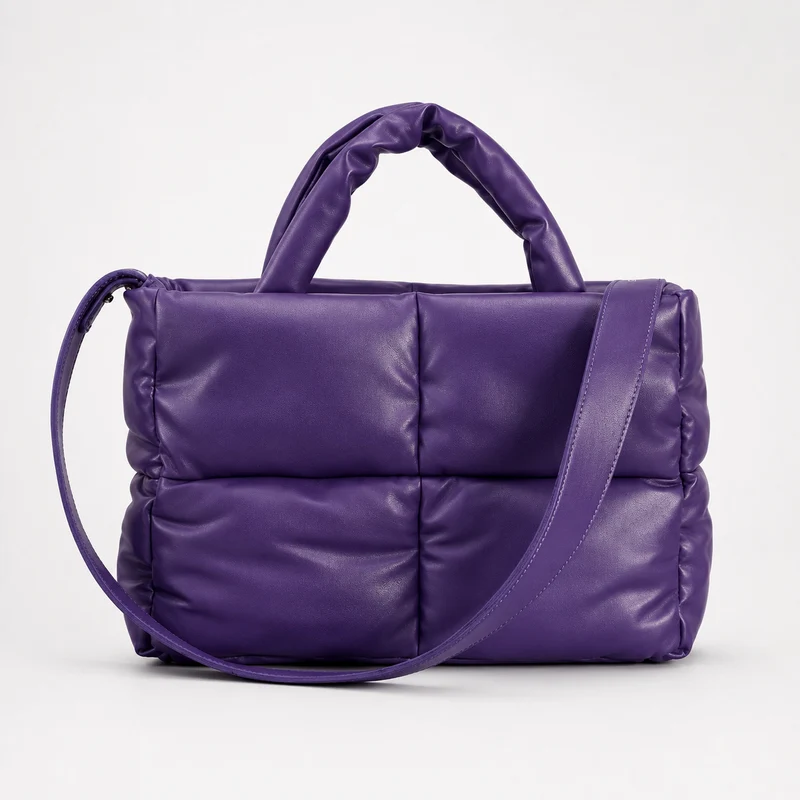 Gepolsterte Mini Schultertasche