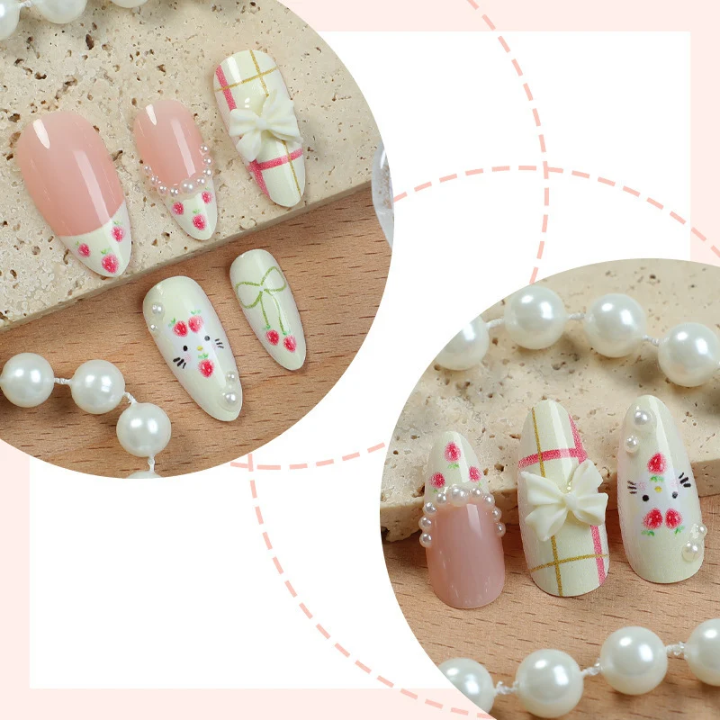 Dekoratives Designer Press-On Nail Art Set Karnz