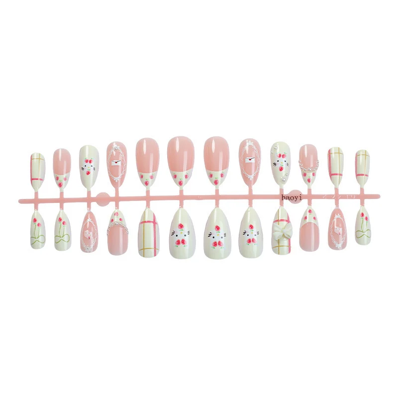 Dekoratives Designer Press-On Nail Art Set Karnz
