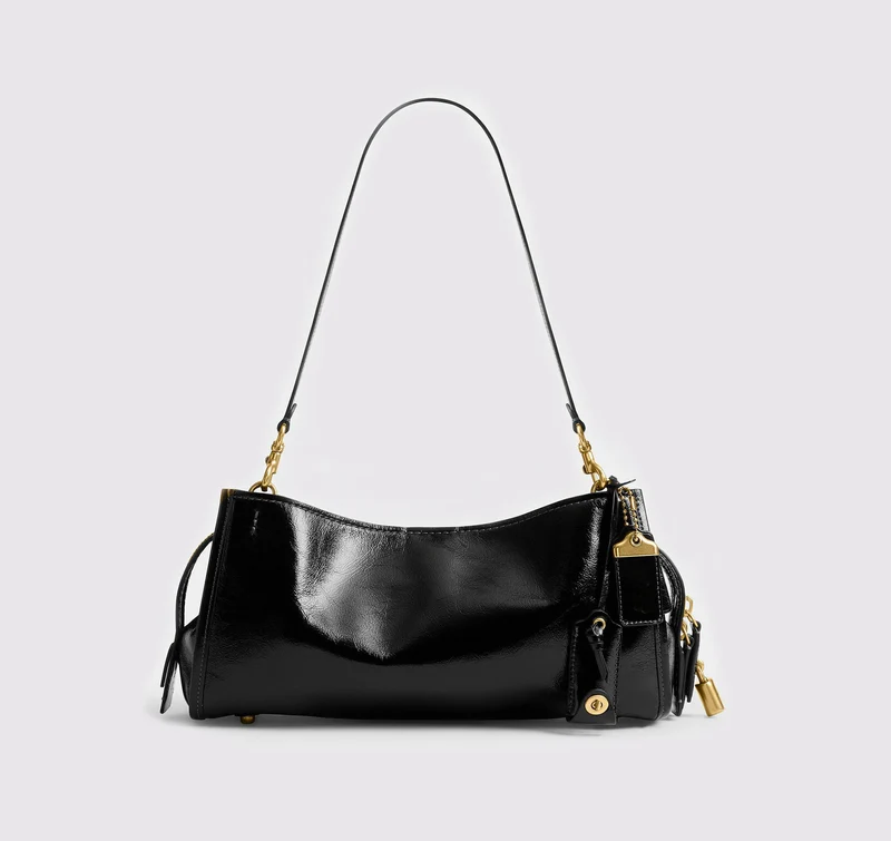 Elegante Leder Schultertasche